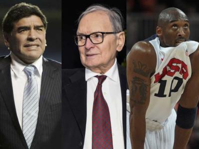 Maradona Ennio Morricone Kobe Bryant