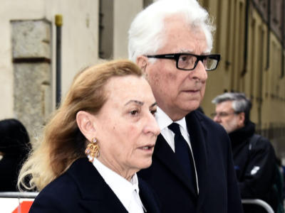 Miuccia Prada e Patrizio Bertelli