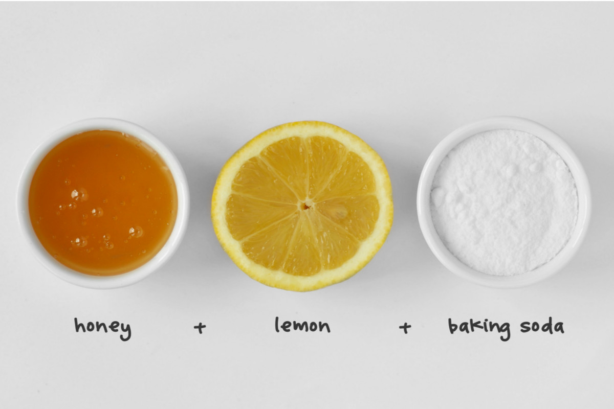 Miele limone e bicarbonato
