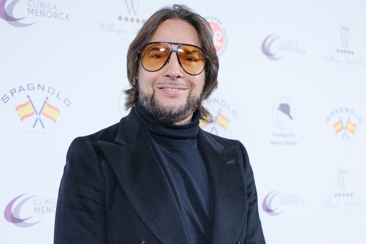 Joaquin Cortes partecipa a un photocall all'Hotel Wellington