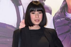 Martina Miliddi partecipa al red carpet per la prima del film "I soliti idioti 3 Il ritorno"