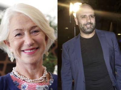 Helen Mirren Checco Zalone