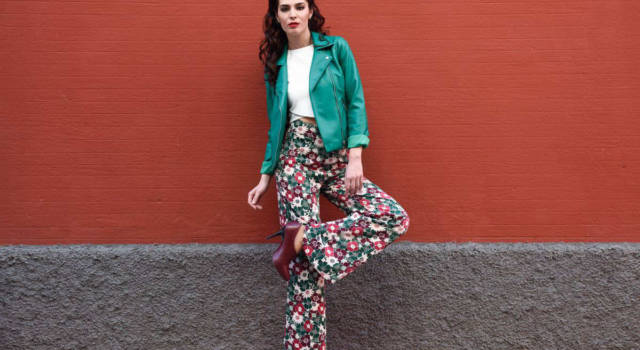 Pantaloni floreali 2021: il modello indossato da Chiara Ferragni