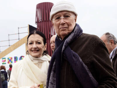 Carla Fracci e Beppe Menegatti