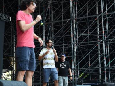 Gli Autogol: Michele Negroni, Alessandro Iraci e Alessandro Rollo Trolli