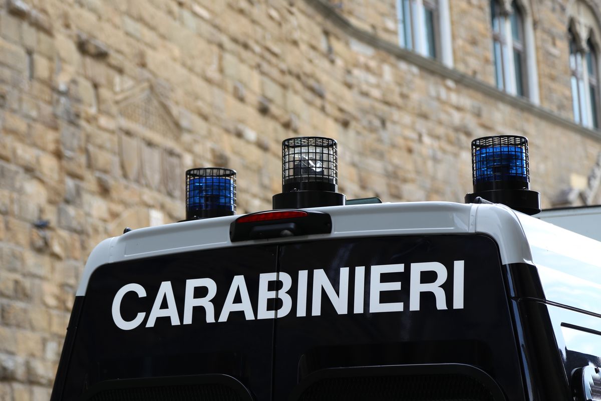 Camionetta dei carabinieri