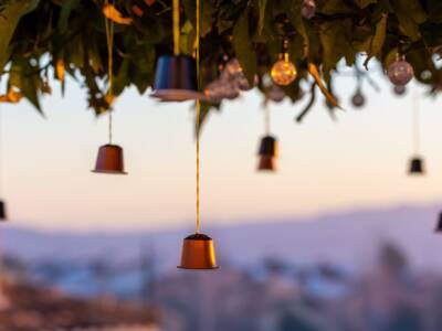 riciclo creativo natale capsule caffè