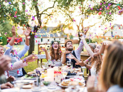 festa giardino tavola