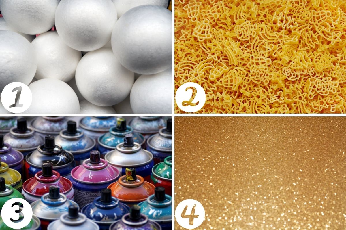 Addobbi e lavoretti di natale con la pasta