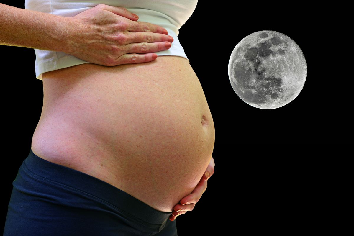 Luna piena e gravidanza
