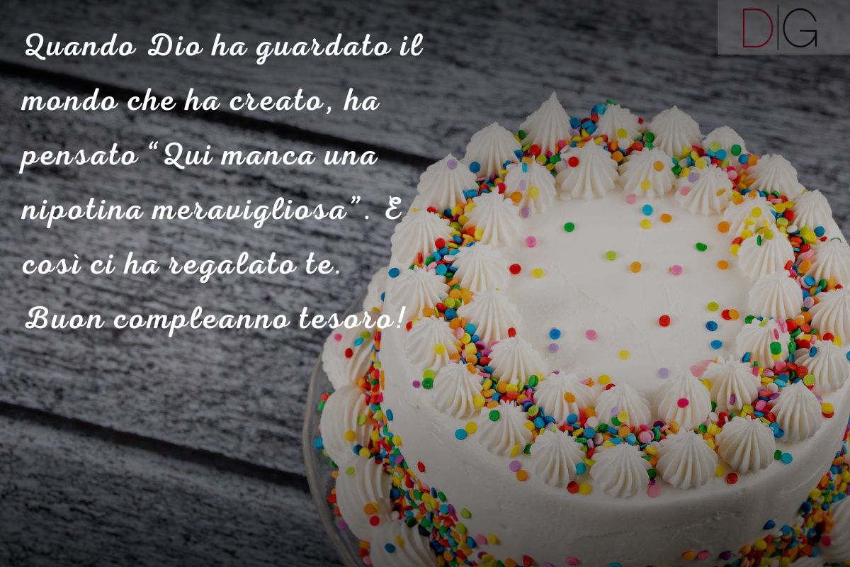 Frasi compleanno nipote