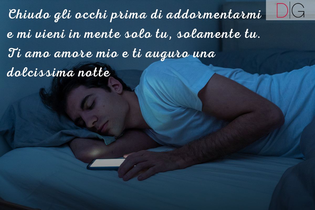 Frasi dolci buonanotte 