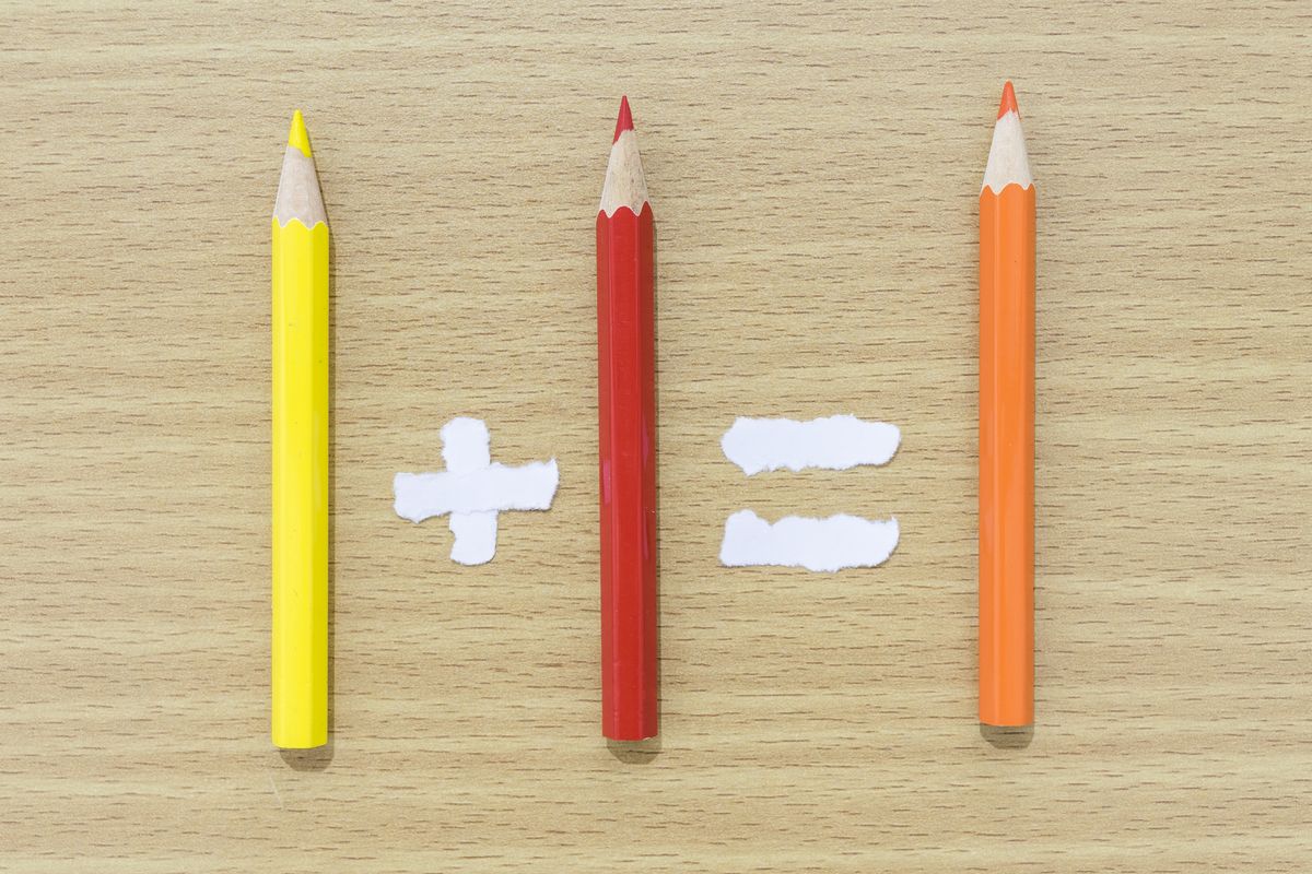 colori complementari giallo rosso arancione