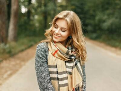 Sciarpa fantasia scozzese