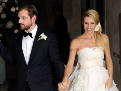 Tomaso Trussardi e Michelle Hunziker