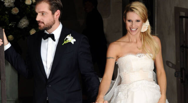 Michelle Hunziker e Tomaso Trussardi Sposi in Estate