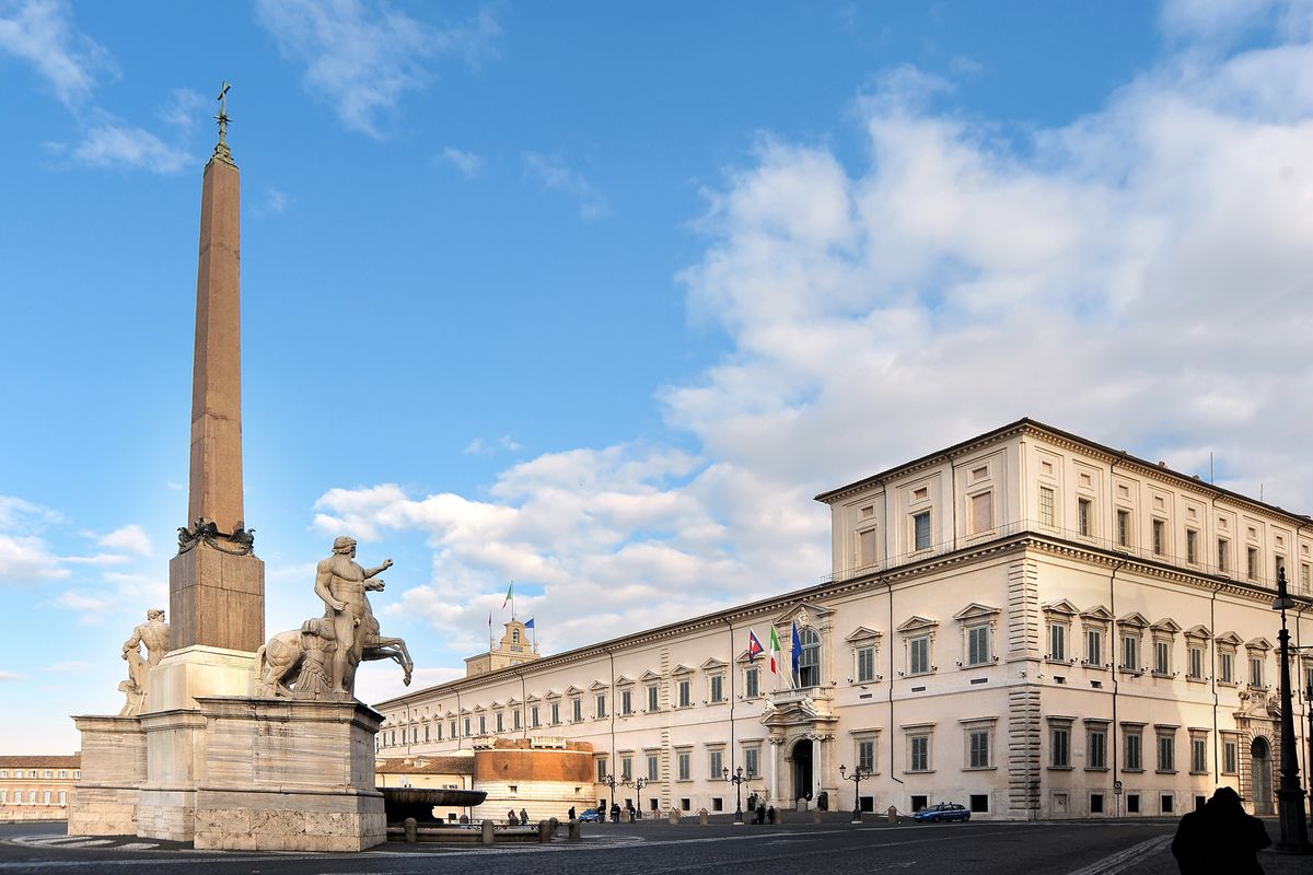 piazza del Quirinale a Roma