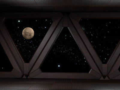 Astronave nello spazio