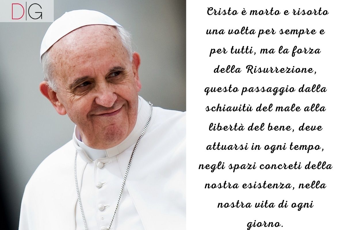 Auguri di Pasqua da Papa Francesco