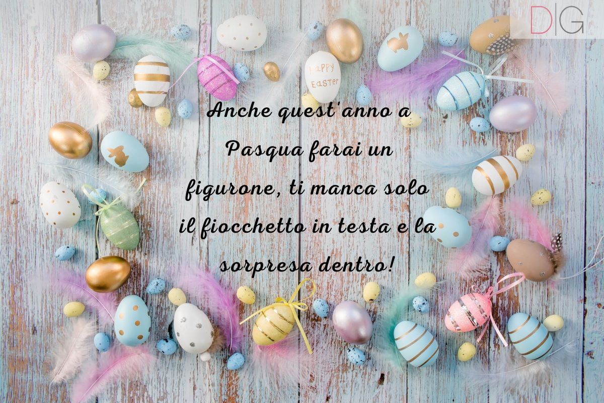 Auguri pasqua simpatici