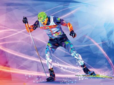 fondo atleta disegno