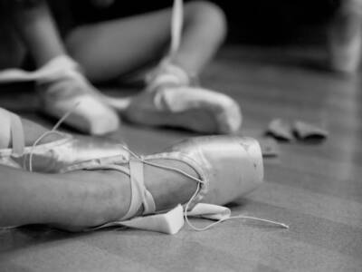 Ballerina piedi scarpe