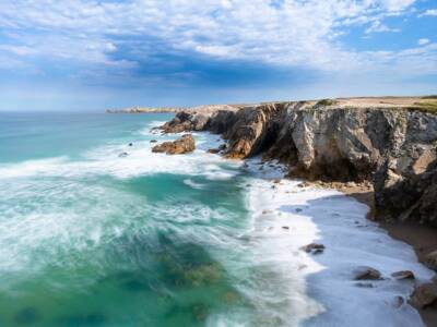Scogliera Morbihan Bretagna