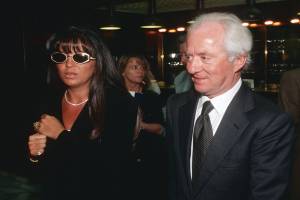 Leonardo Del Vecchio, fondatore e presidente di Luxottica, insieme alla prima moglie Luciana Nervo