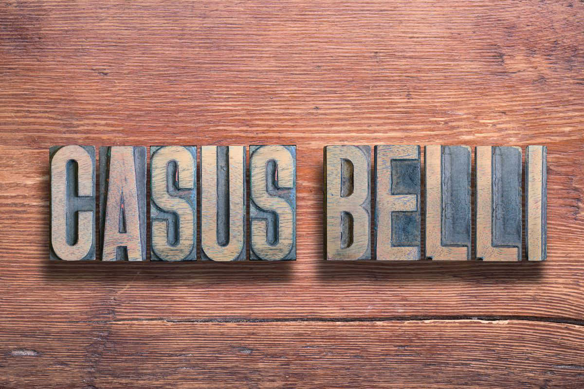 lettere legno casus belli