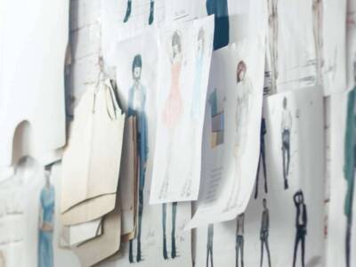 Bozzetti stilista di moda