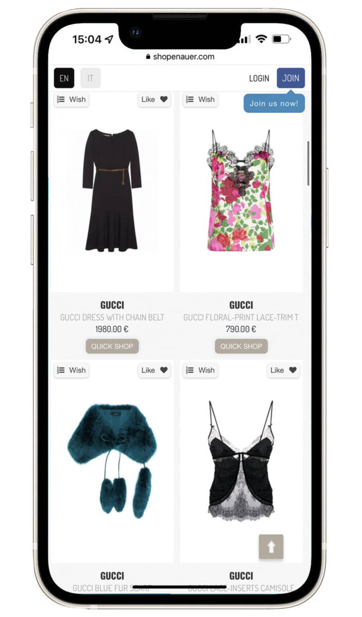 shopenauer prodotti shop donna