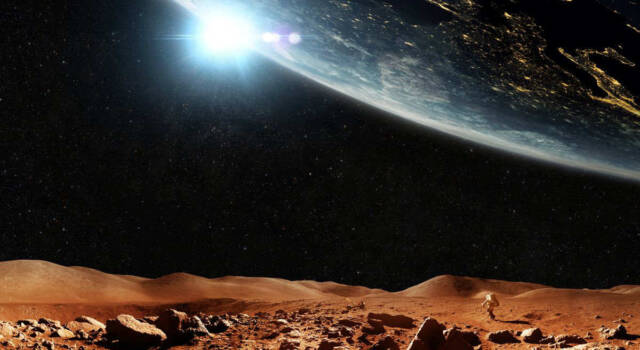 Luna e Marte, presto vi si potrà vivere: entro il 2050 nasceranno città con gravità artificiali