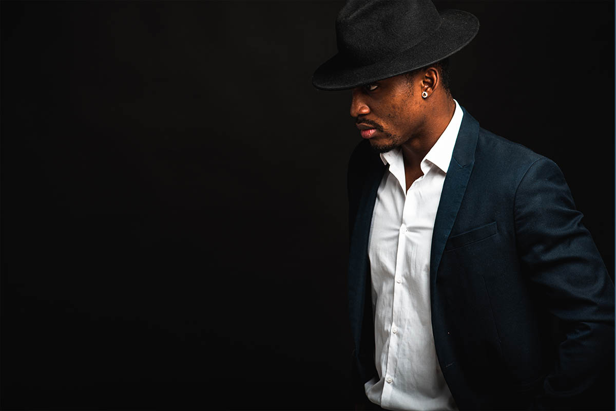 Attore impegnato in performance