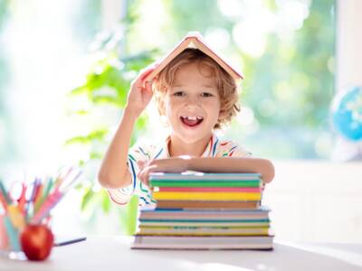 bambino libri scuola