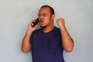 Chiamata call center telefono