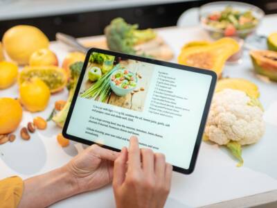 ricetta ricettario online tablet