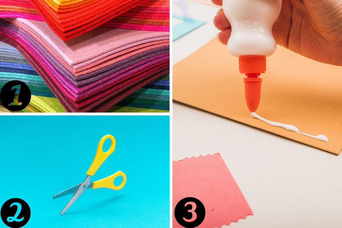 Decorazioni natalizie pannolenci