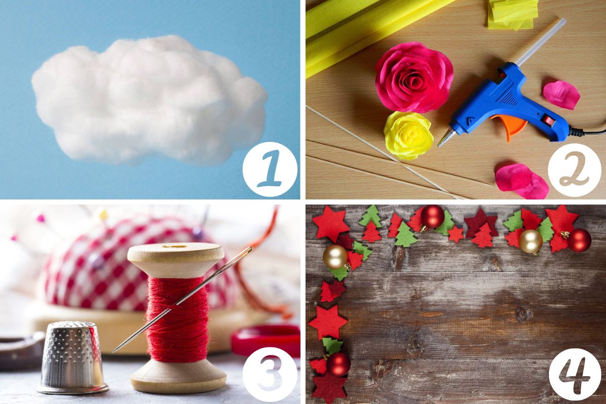 Decorazioni fai da te pannolenci