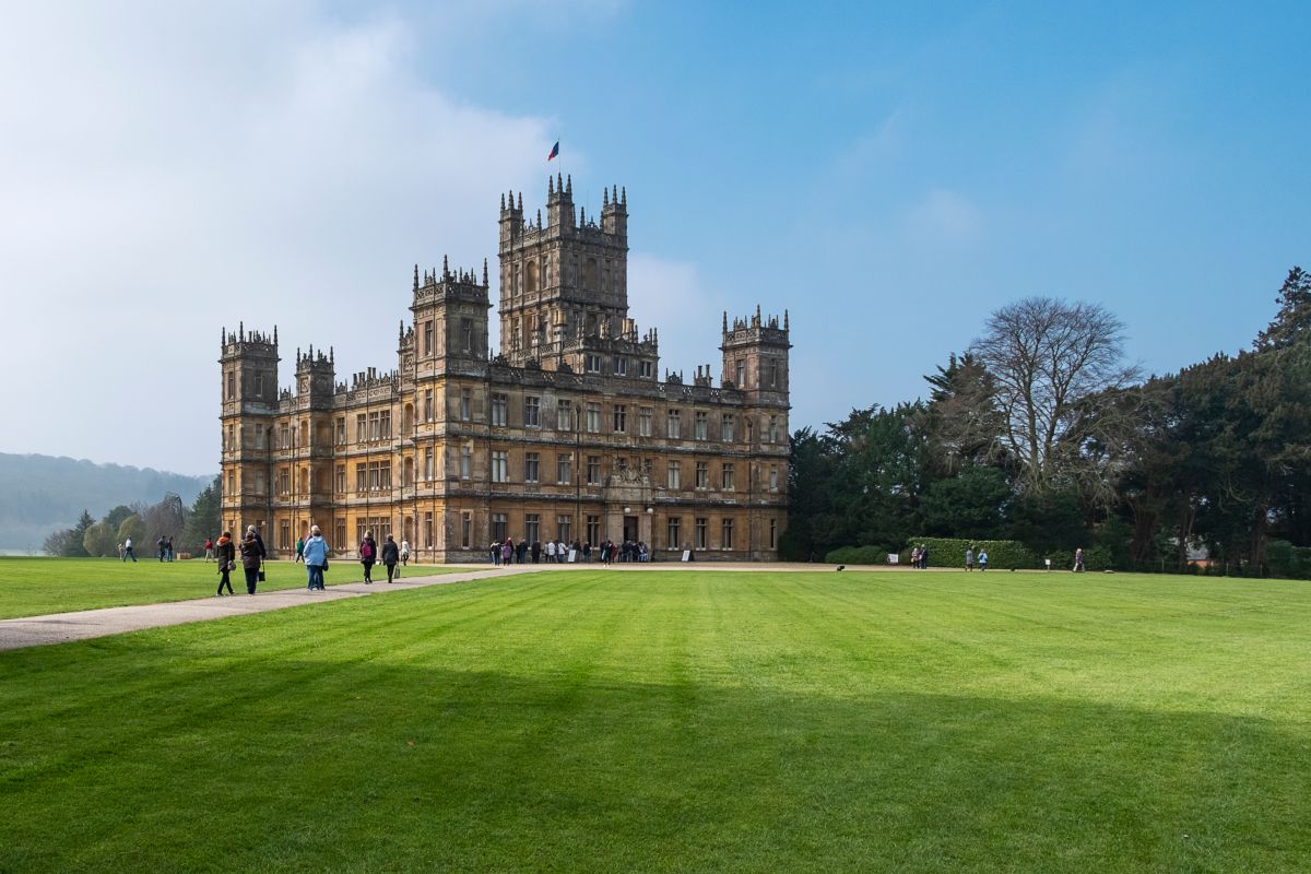 Castello Highclere, Downton Abbey