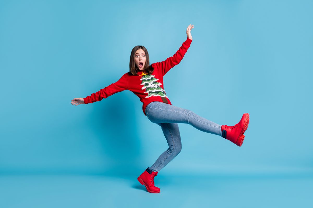 Red Christmas sweater