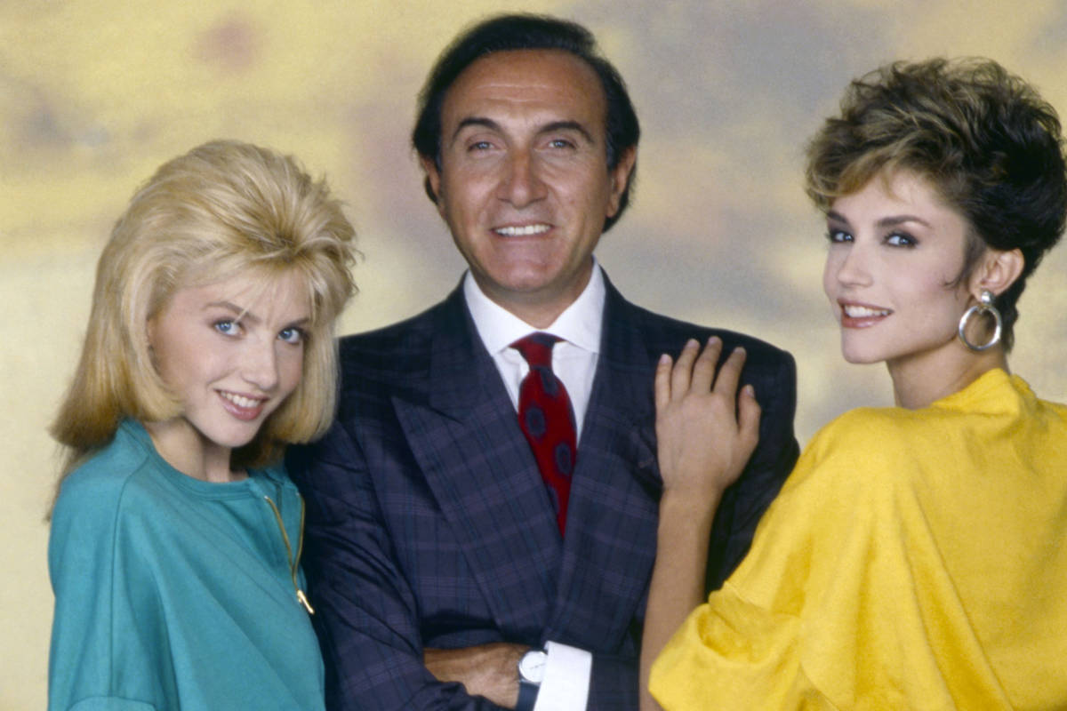 Pippo Baudo Lorella Cuccarini Alessandra Martines 1986