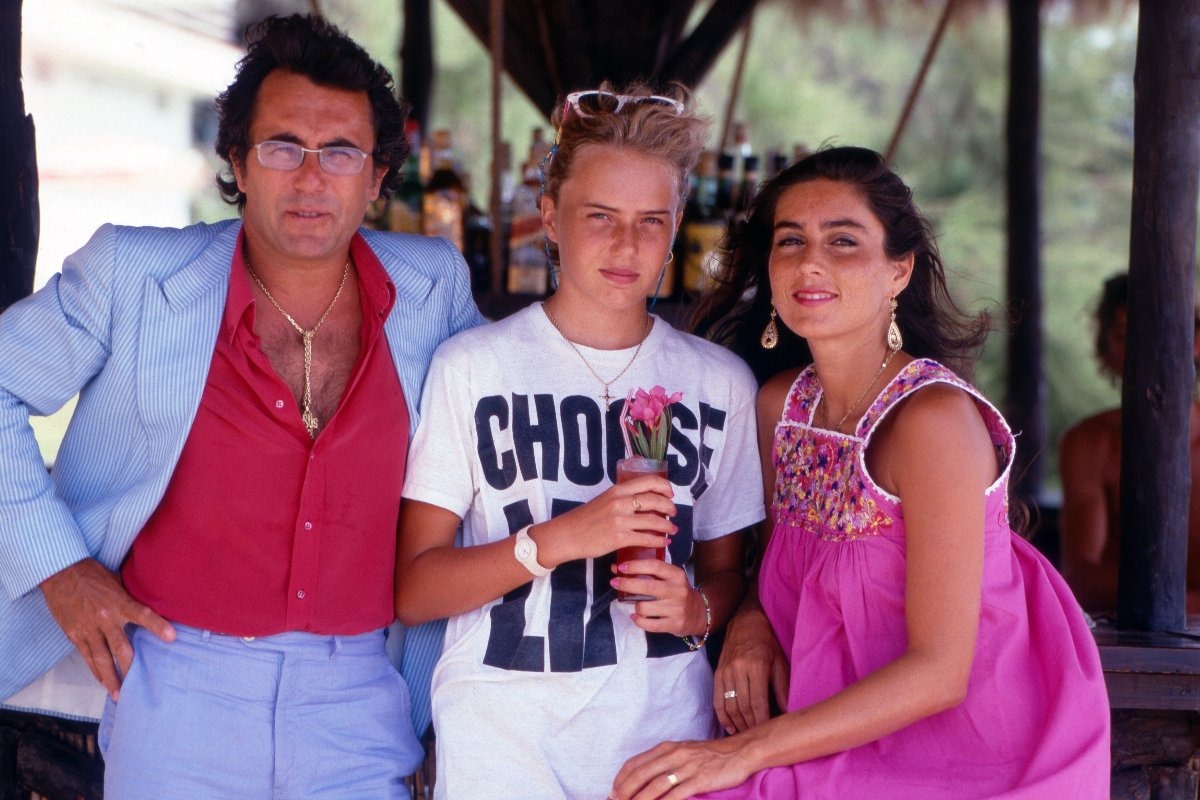 Romina Power insieme al cantante ed ex marito Al Bano Carrisi e alla figlia Ylenia Carrisi
