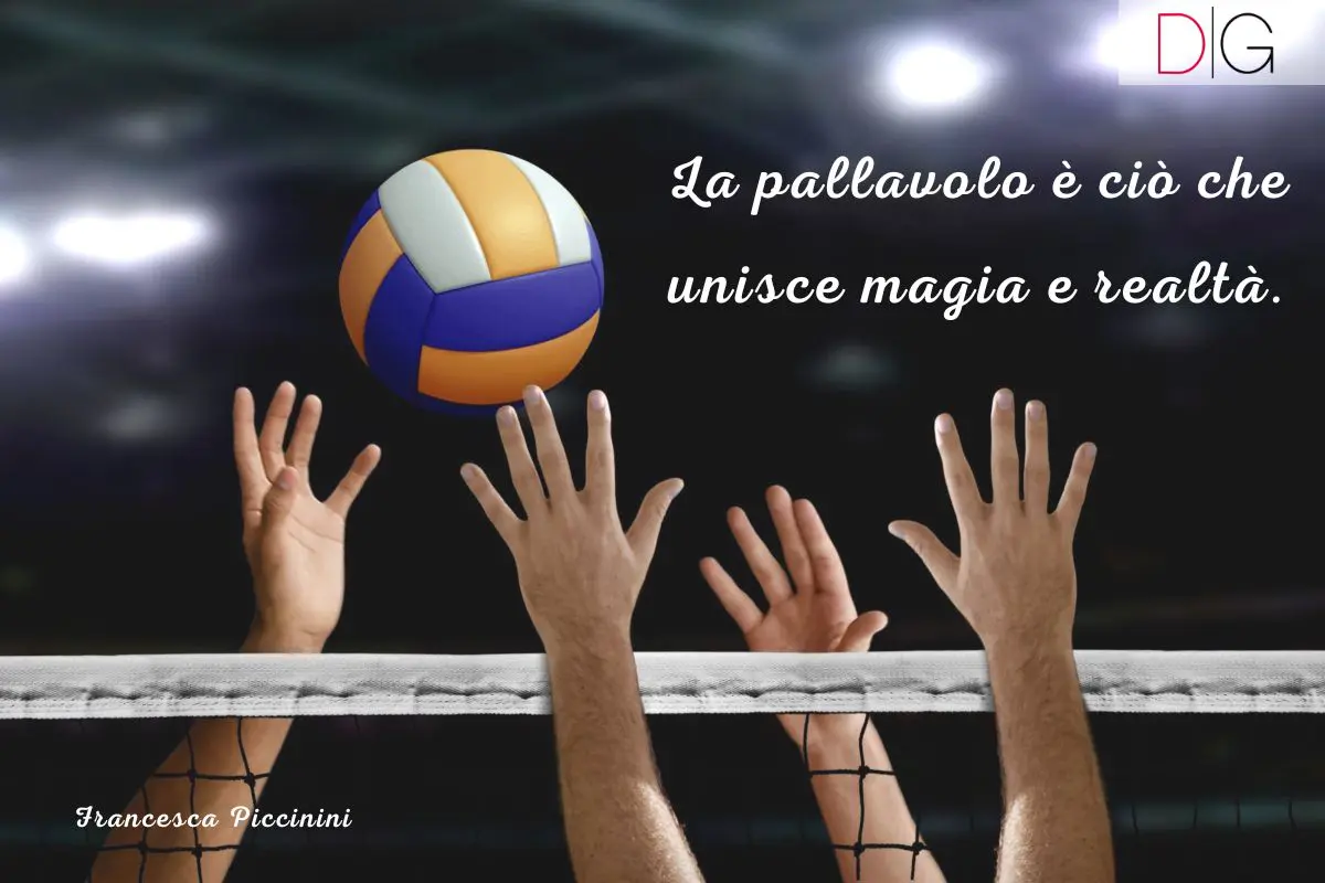 Frasi Sulla Pallavolo Per Poster