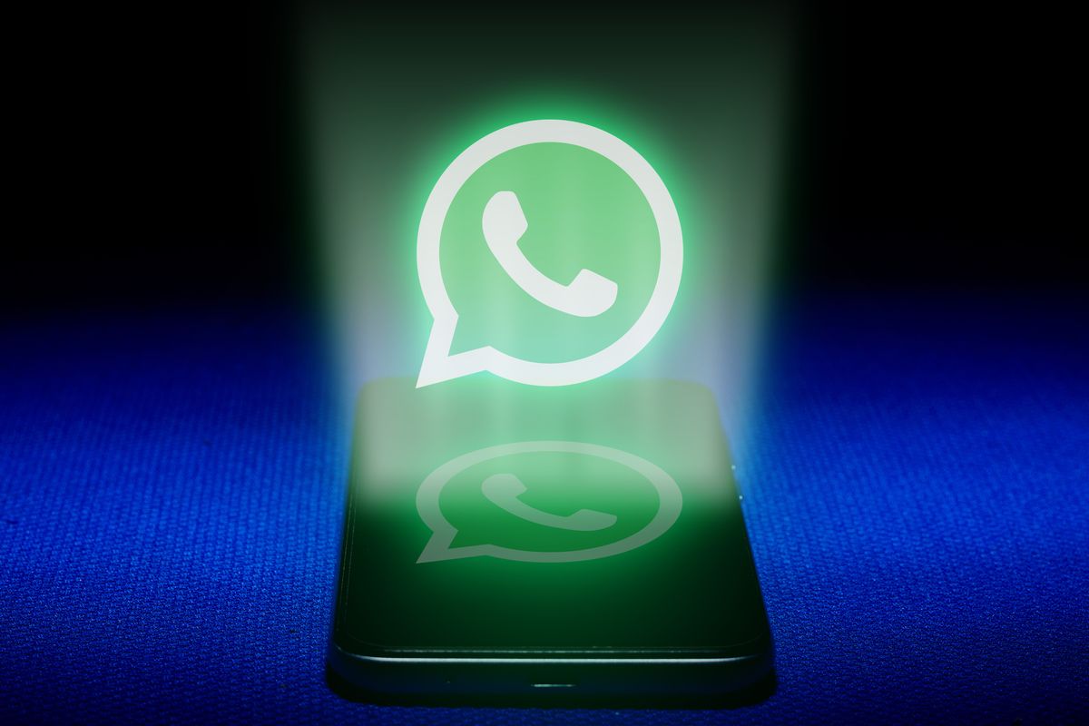 smartphone whatsapp logo