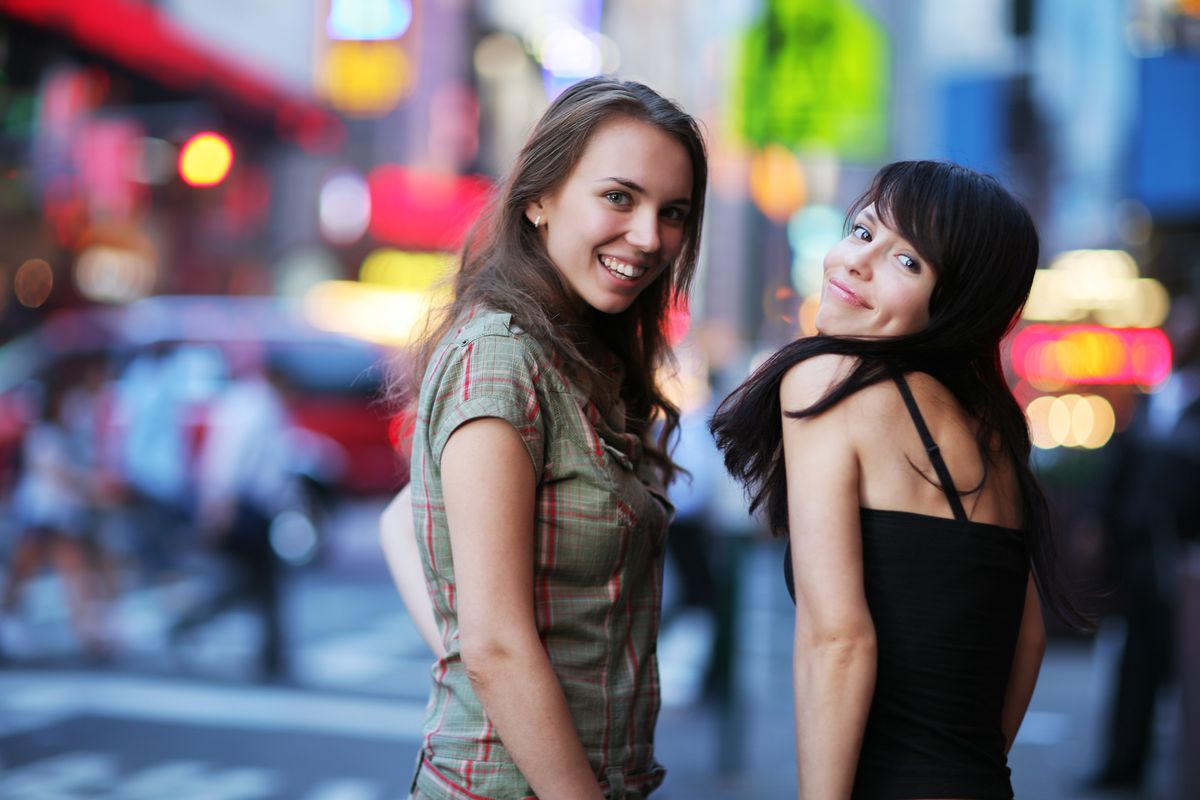 ragazze giovani amiche