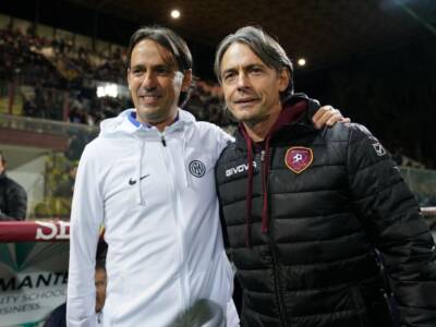 Simone Inzaghi e Filippo Inzaghi
