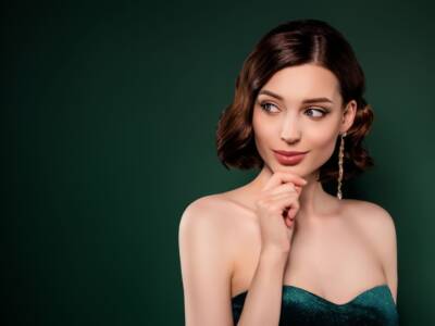 Top a cuore fascia verde