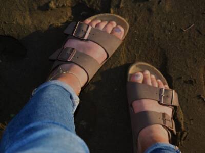 Birkenstock camoscio