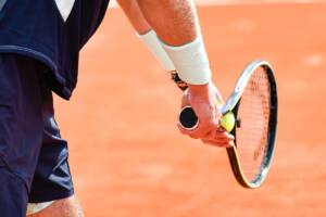 tennis racchetta gioco pallina