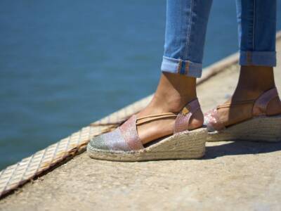 Espadrilles con glitter